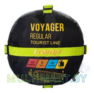 Спальный мешок TRAMP Voyager Regular TRS-052R (правая молния) картинка 12